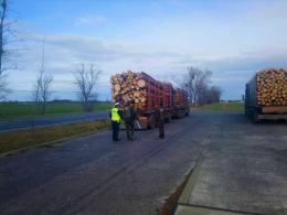 Na pięć skontrolowanych pięć przeładowanych. Rekordzista ważył 56,7 ton