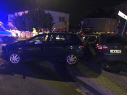 Zderzenie dwóch osobówek w Winowie. Jedna osoba ranna