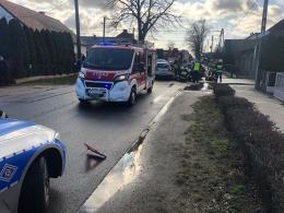 Wypadek w Tarnowie Opolskim. 2 osoby zostały ranne