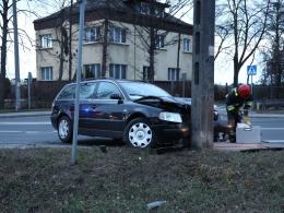 Policyjny pościg po ulicach Kluczborka. Kierowca pijany