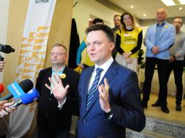Szymon Hołownia otworzył swoje biuro w Opolu