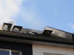 Pożar budynku przy Walecki w Opolu. Na miejscu 7 zastępów straży