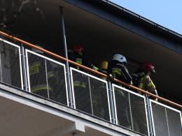 Pożar budynku przy Walecki w Opolu. Na miejscu 7 zastępów straży
