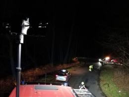 Niebezpieczne zdarzenie na trasie Zdzieszowice - Góra Św. Anny. Jedna osoba ranna