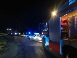 Niebezpieczne zdarzenie na trasie Zdzieszowice - Góra Św. Anny. Jedna osoba ranna
