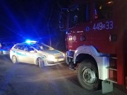 Niebezpieczne zdarzenie na trasie Zdzieszowice - Góra Św. Anny. Jedna osoba ranna