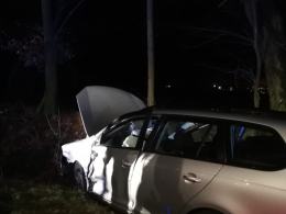 Niebezpieczne zdarzenie na trasie Zdzieszowice - Góra Św. Anny. Jedna osoba ranna