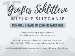 Związek Młodzieży Mniejszości Niemieckiej zaprasza na 15. edycję Wielkiego Ślizgania