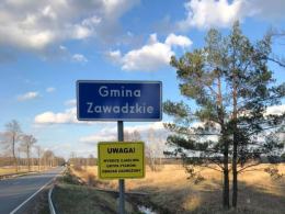 Ptasia Grypa w powiecie gliwickim. Strażacy umieścili ostrzeżenia w gminie Zawadzkie