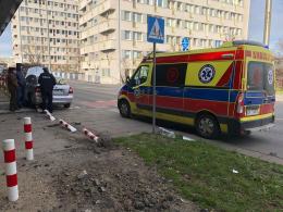 Nieuwaga kierowcy przyczyną porannej kolizji na rondzie w Opolu