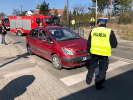 Zderzenie samochodu z szynobusem w Opolu