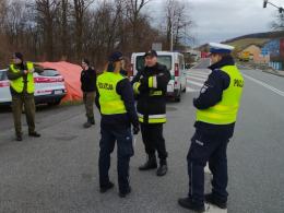 Opolscy policjanci wspierają pracę funkcjonariuszy Straży Granicznej