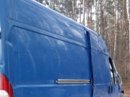 Bus dachował na 275 km autostrady A4 