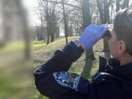 Opolscy policjanci sprawdzają przestrzeganie kwarantanny