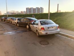 Rajd pijanego Somalijczyka na ulicy Bończyka w Opolu