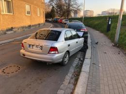 Rajd pijanego Somalijczyka na ulicy Bończyka w Opolu
