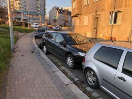 Rajd pijanego Somalijczyka na ulicy Bończyka w Opolu