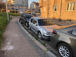 Rajd pijanego Somalijczyka na ulicy Bończyka w Opolu