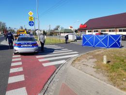 Potrącenie w Zawadzie koło Opola. Nie żyje rowerzysta