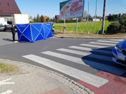 Potrącenie w Zawadzie koło Opola. Nie żyje rowerzysta