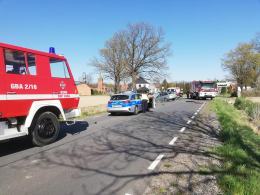 Do 3 zdarzeń drogowych doszło po południu w powiecie nyskim