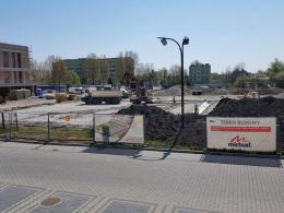 Trwa budowa Opolskiego Parku Sportu. Zakończono montaż podwieszanej bieżni