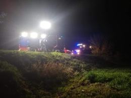 46-latka dachowała na trasie Lewin Brzeski - Magnuszowice