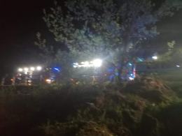 46-latka dachowała na trasie Lewin Brzeski - Magnuszowice