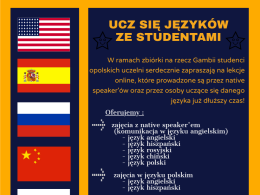 Studenci na ratunek państwu z Afryki!