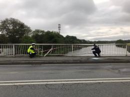 20-latka straciła panowanie nad pojazdem i wjechała w balustradę