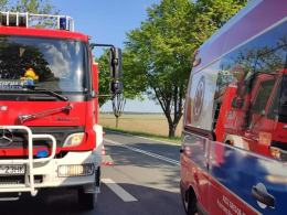 4 osoby poszkodowane po zderzeniu pojazdów w Suchodańcu