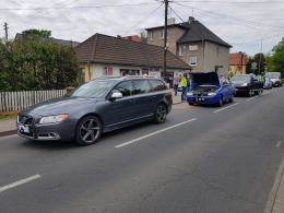 Zderzenie 3 pojazdów na ulicy Krzanowickiej. Jedna osoba w szpitalu