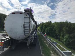 Wypadek na autostradzie A4