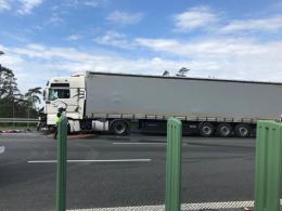 Wypadek na autostradzie A4