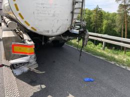 Wypadek na autostradzie A4