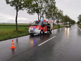 Śmiertelny wypadek na DK40 w Pokrzywnicy. Nie żyje kierowca