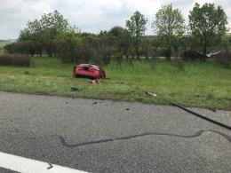 Wypadek na strzeleckim odcinku A4. Lądował śmigłowiec LPR