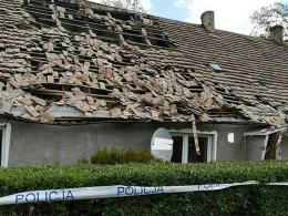 Wybuch gazu w Idzikowicach. 22-latek mocno poparzony