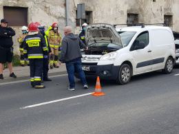 Zderzenie trzech aut na ulicy Partyzanckiej w Opolu