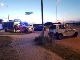 Zderzenie pojazdów w pobliżu Alei Solidarności w Opolu. Jedna osoba ranna