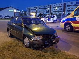 Zderzenie pojazdów w pobliżu Alei Solidarności w Opolu. Jedna osoba ranna