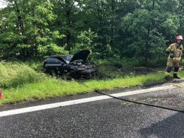 Ulewne deszcze i burze nad Opolszczyzną. Niebezpiecznie na drogach