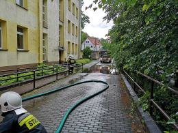 Ulewne deszcze i burze nad Opolszczyzną. Niebezpiecznie na drogach