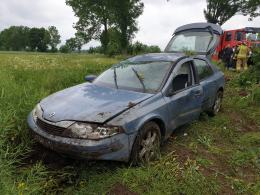 Dachowanie w Jaśkowicach w powiecie kluczborskim. Zadysponowano śmigłowiec LPR