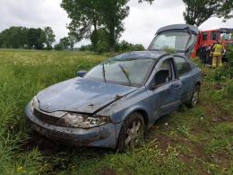 Dachowanie w Jaśkowicach w powiecie kluczborskim. Zadysponowano śmigłowiec LPR