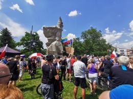 Rafał Trzaskowski odwiedził Opolszczyznę. Tłumy Opolan na Placu Wolności