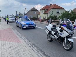 Kolizja samochodu Służby Ochrony Państwa pod opolskim Folwarkiem