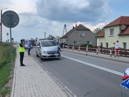 Kolizja samochodu Służby Ochrony Państwa pod opolskim Folwarkiem