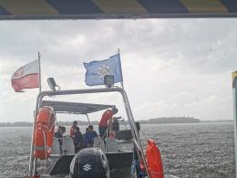 Burza z gradem nad Jeziorem Nyskim. Akcja ratunkowa WOPR