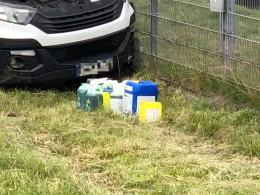 40-letni kierowca ranny po zdarzeniu w Dąbrowie